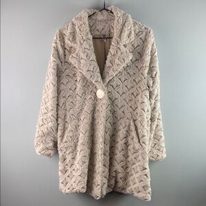 Ivy Jane Cozy Faux Fur Women's Coat Size S